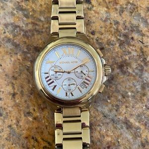 Gold Michael Kors watch